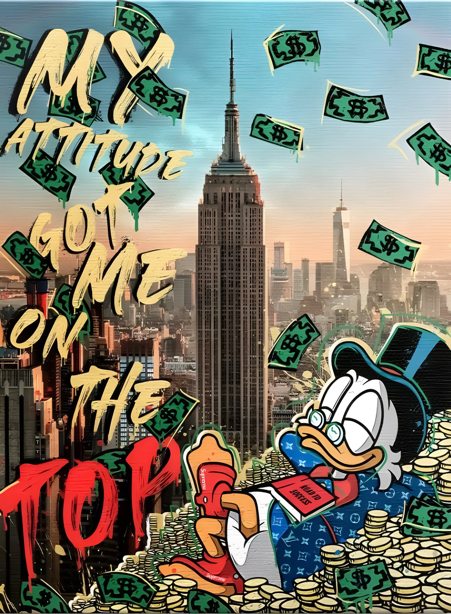 Attitude Empire Plexiglass Wall Print