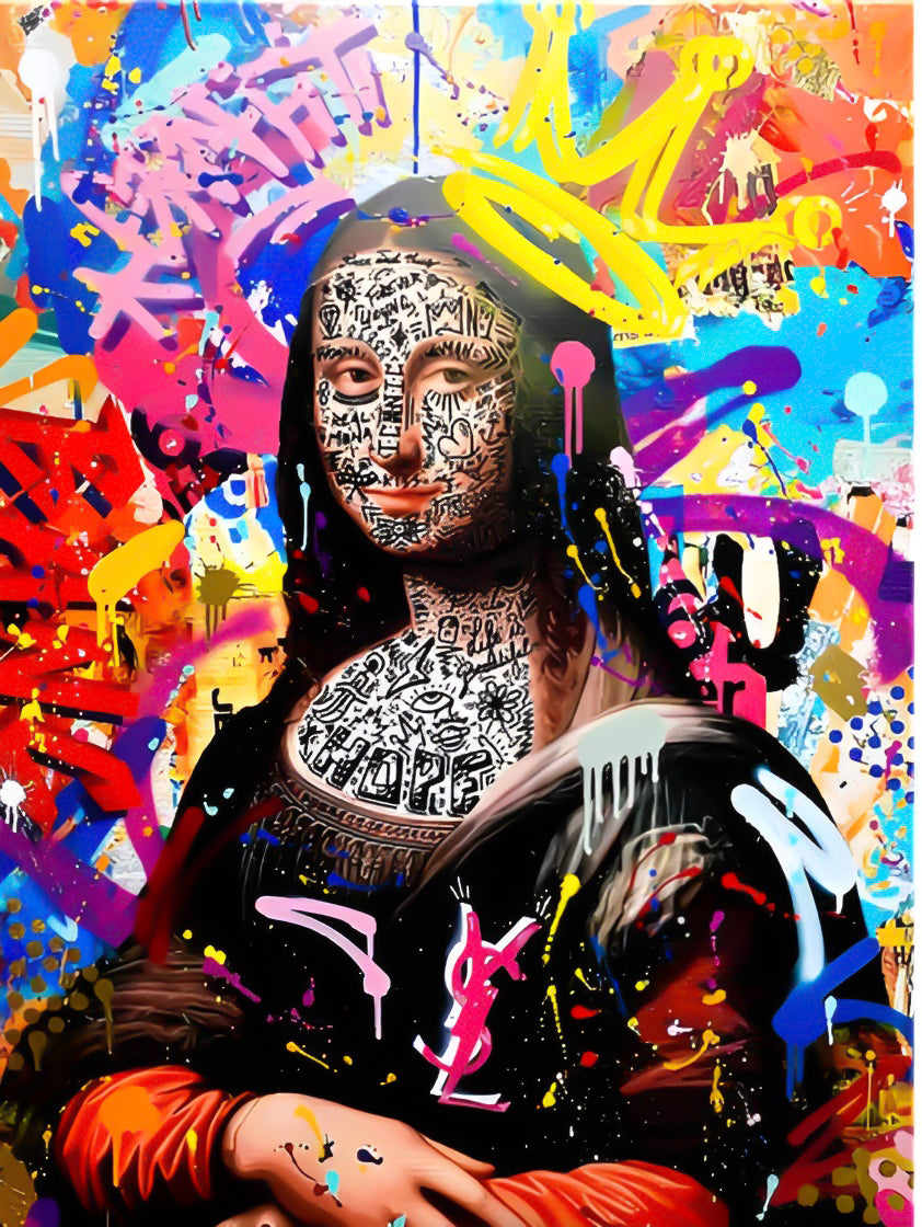 Urban Mona Lisa – Plexiglass Wall Art Plexiglass Wall Print