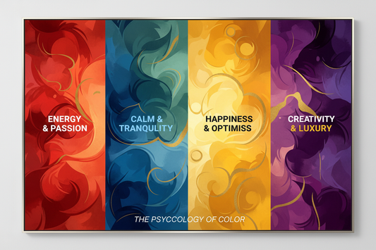 The Psychology of Color: Choosing Art That Changes Your Mood