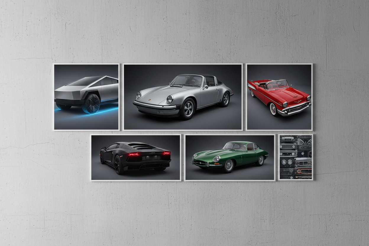 Cars Poster Sets