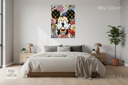 تمرد ميكي: فن الشارع الفاخر في المدن - فن جداري حديث بدون إطار