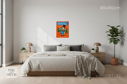 هيرمس هارفست: سند ملكية سكروج ماكداك – لوحة جدارية عصرية بدون إطار