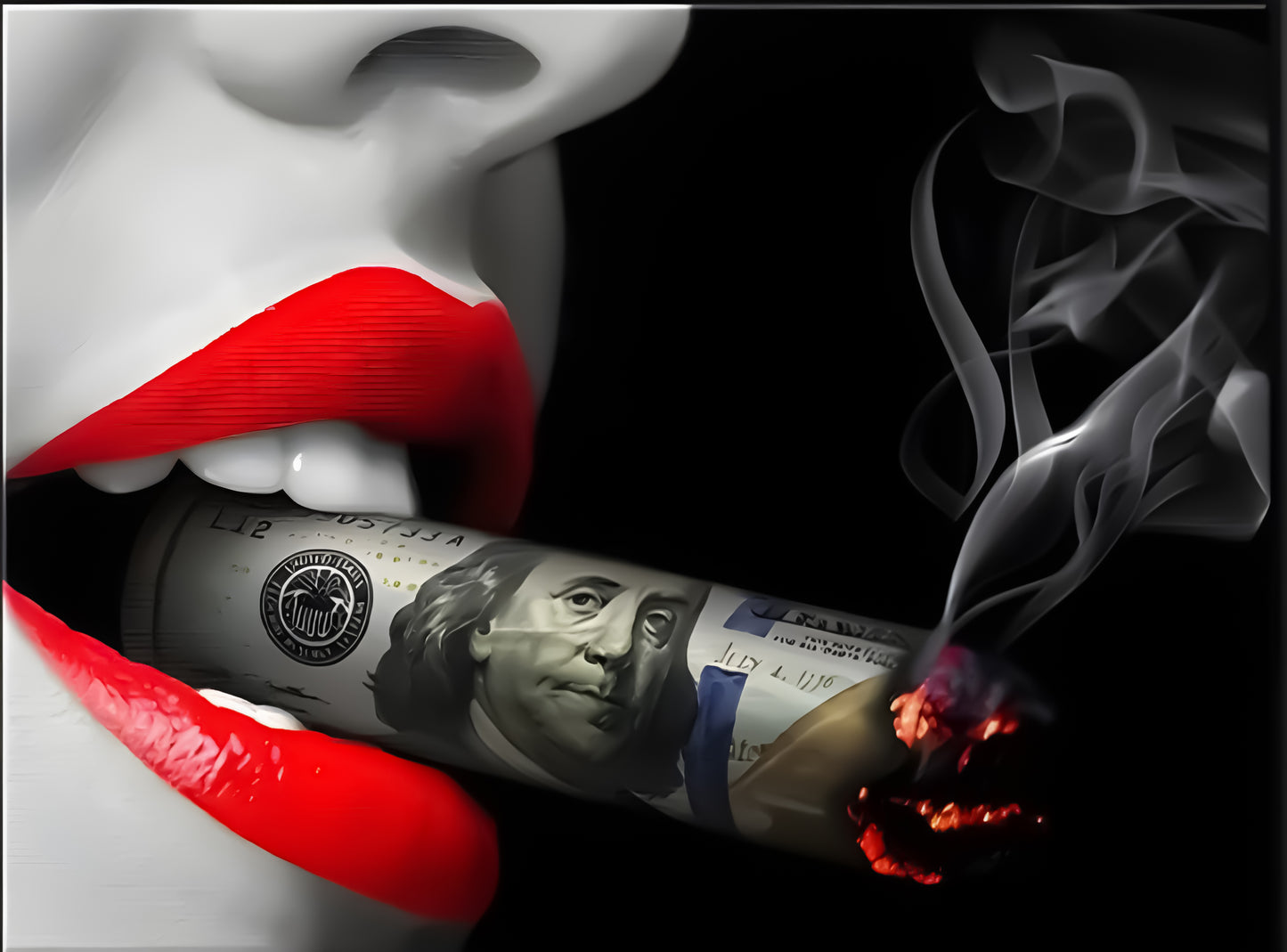 Acrylic Glass Art – Dom Pérignon Rosé Plexiglass Wall Print