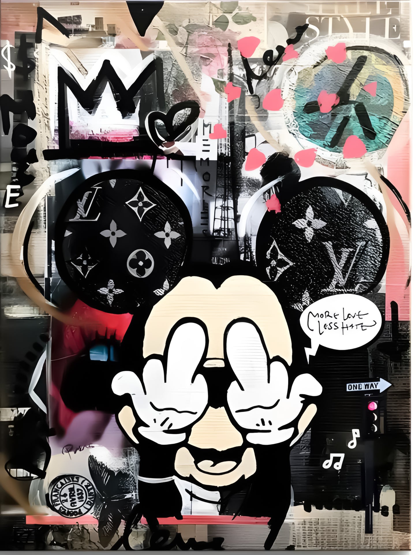 Printler Fashion Mouse posters & prints by Stefan Bammert  Plexiglass Wall Print