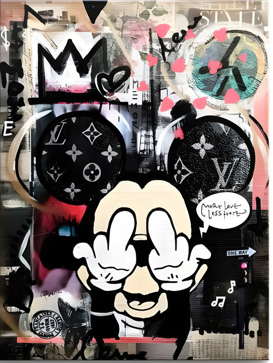 Printler Fashion Mouse posters & prints by Stefan Bammert  Plexiglass Wall Print