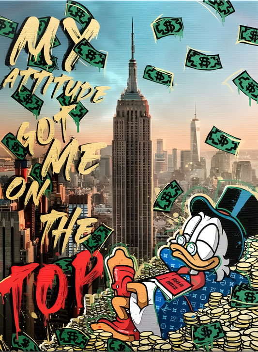 Attitude Empire Plexiglass Wall Print