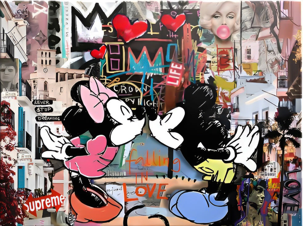 Falling in Love — Whispers of a New Romance Plexiglass Print  Plexiglass Wall Print