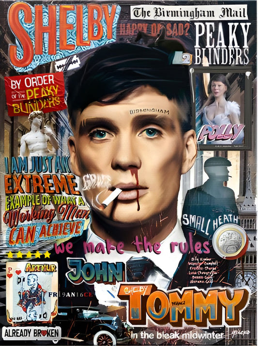 SHELBY – We Make the Rules  Plexiglass Wall Print