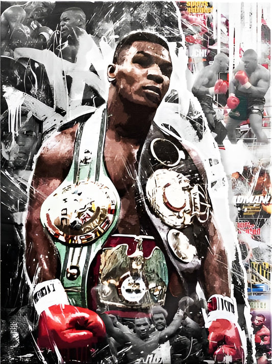 Our Boxing Champion  Plexiglass Wall Print