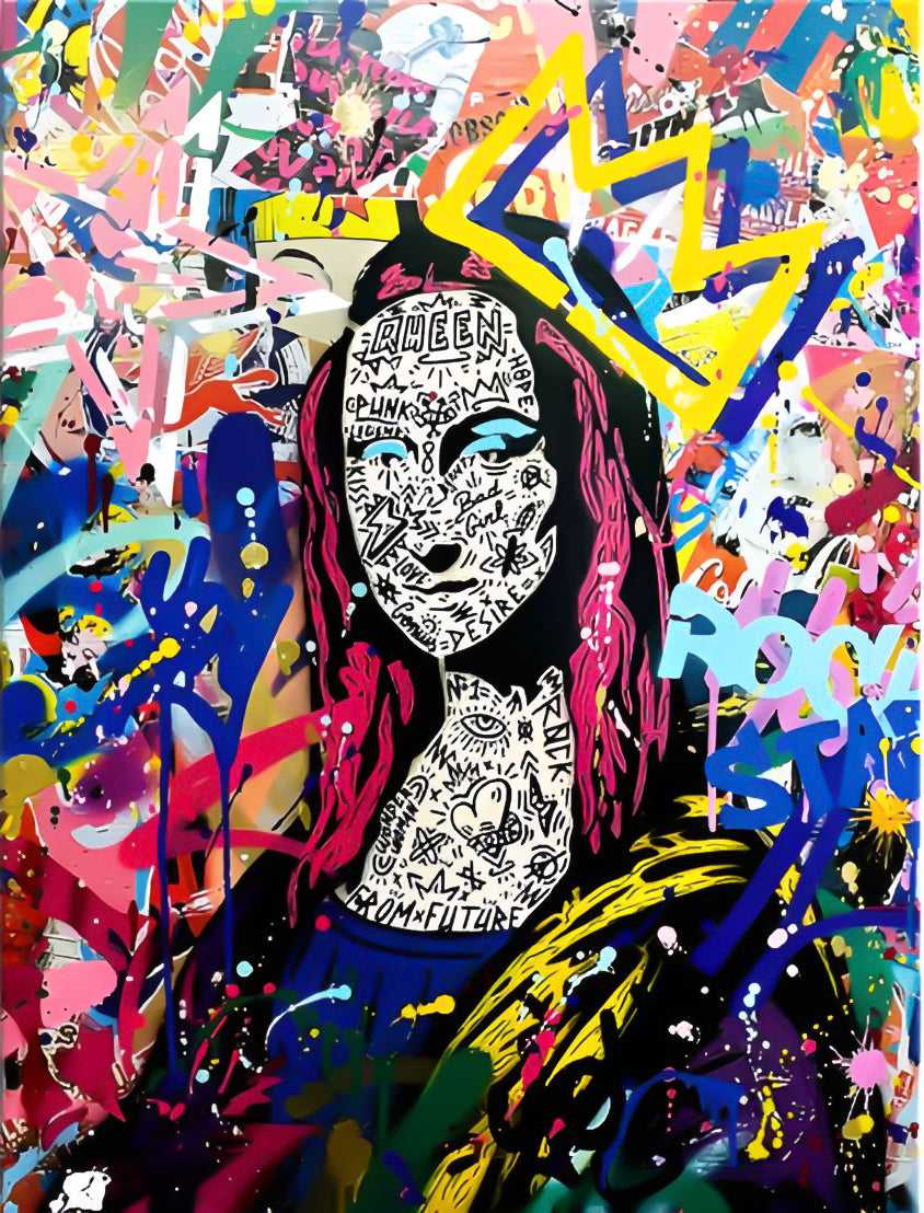 Urban Mona Lisa – Plexiglass Wall Art