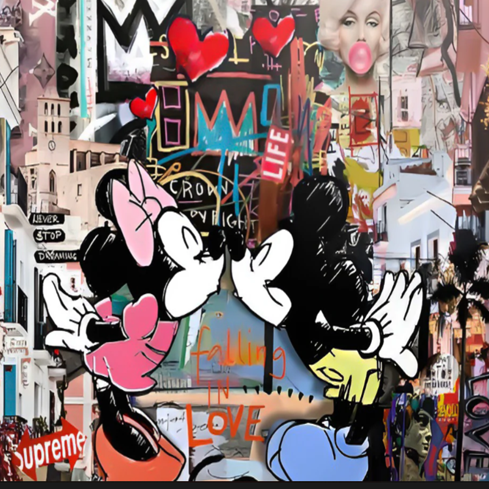 Falling in Love — Whispers of a New Romance Plexiglass Print  Plexiglass Wall Print