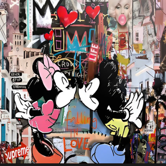 Falling in Love — Whispers of a New Romance Plexiglass Print  Plexiglass Wall Print