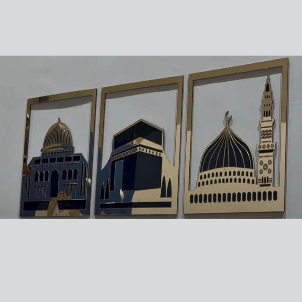 Al-Aqsa Mosque, Kaaba, Al-Masjid an-Nabawi