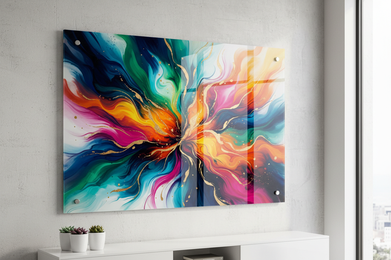 acrylic material for wall art decor